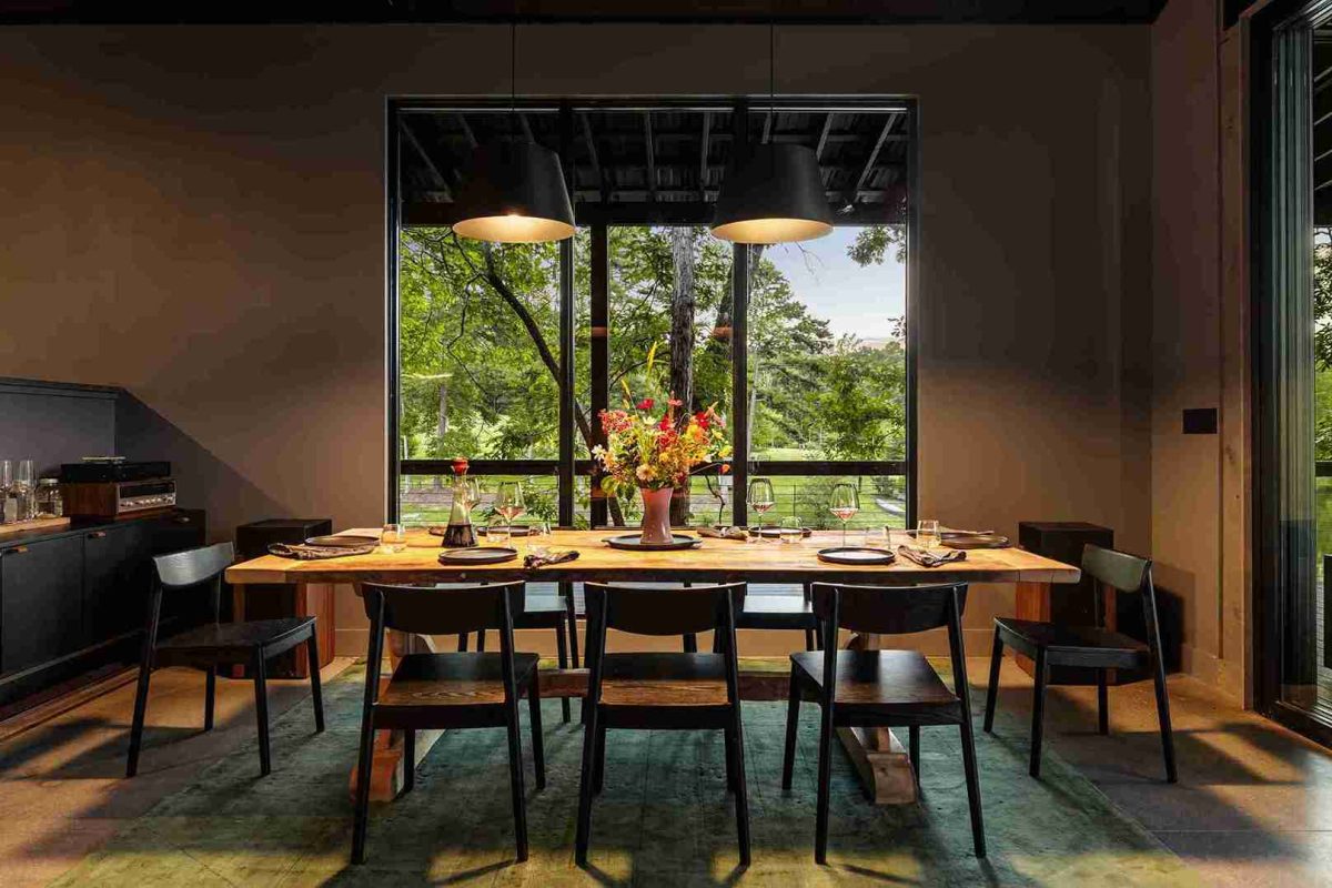 Saddle Way Cabin Dining View Cablik