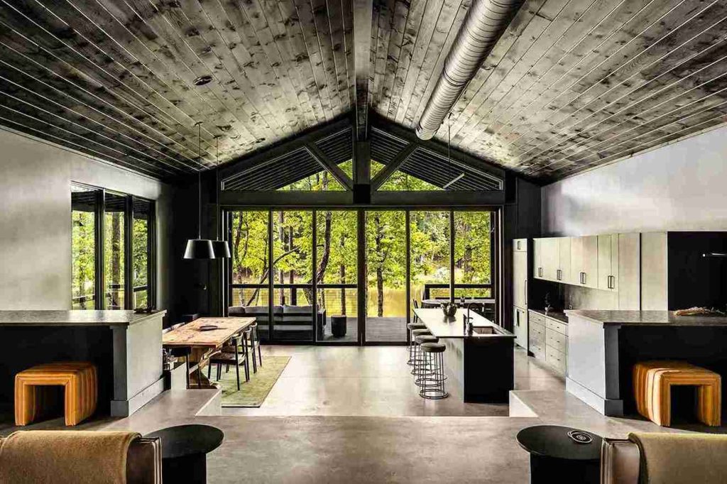 Saddle Way Cabin Interior Cablik Homes