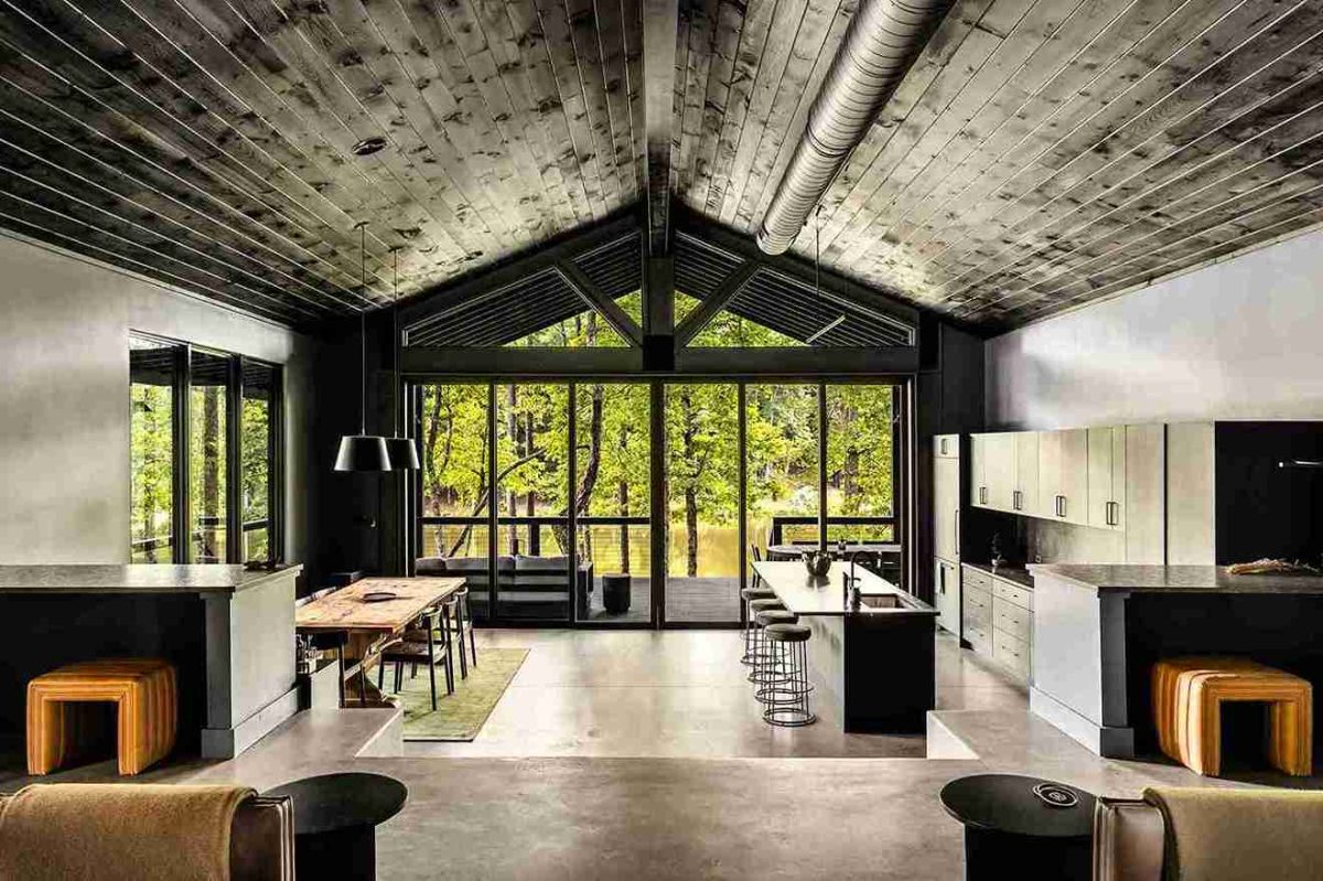 Saddle Way Cabin Interior Cablik Homes